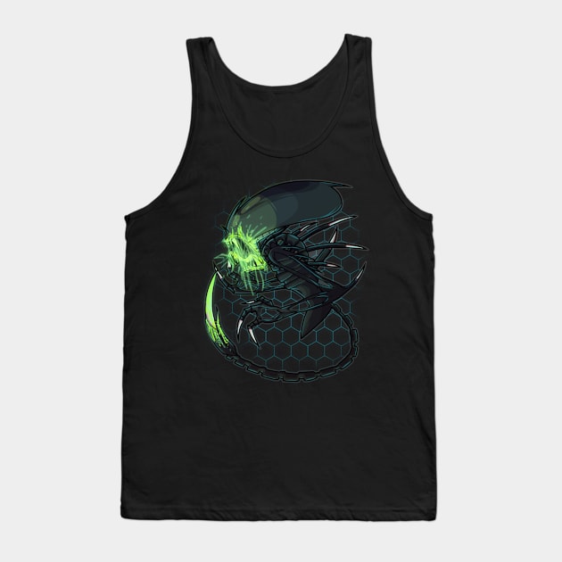 Xenomorph Tank Top by Spooky_Bear15